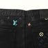 Louis Vuitton Black Jeans