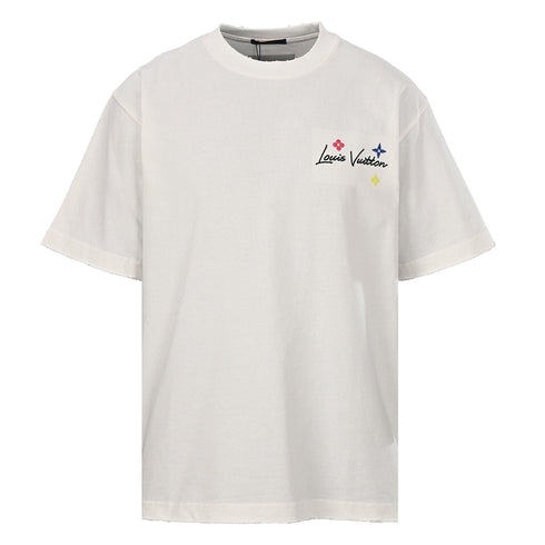 Louis Vuitton Colorful Embroidered T-Shirt