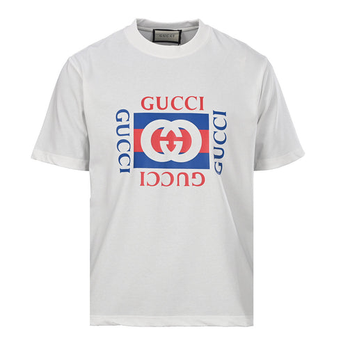 GUCCI Classic Square Print T-Shirt