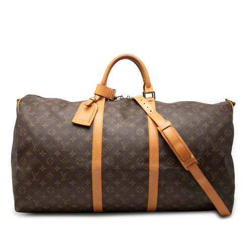 Keepall Bandouliere Bag Monogram Canvas 60