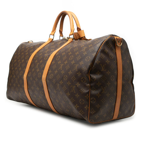 Keepall Bandouliere Bag Monogram Canvas 60
