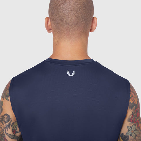 0757. AeroSilver® Cutoff Tank - Navy