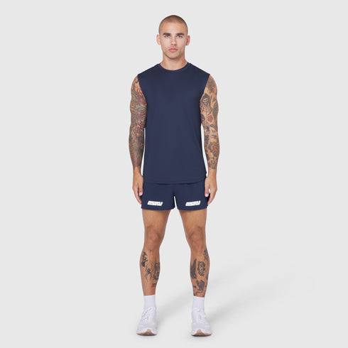 0757. AeroSilver® Cutoff Tank - Navy