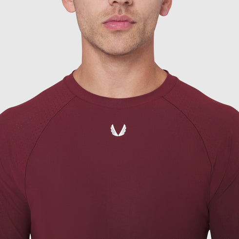0947. Laser-Vent™ Established Long Sleeve - Crimson
