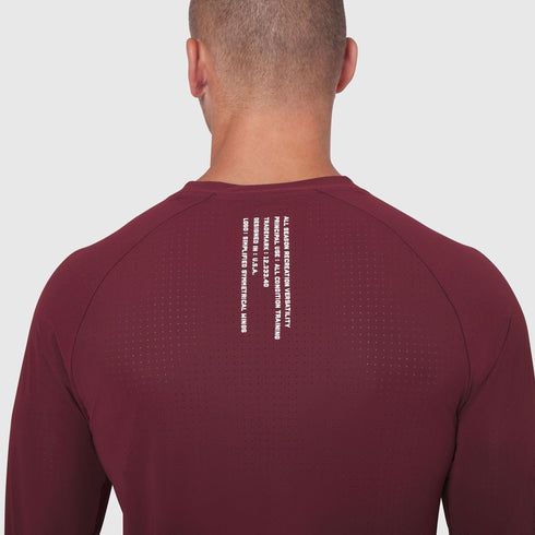 0947. Laser-Vent™ Established Long Sleeve - Crimson