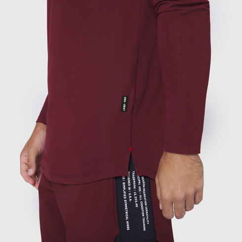 0947. Laser-Vent™ Established Long Sleeve - Crimson