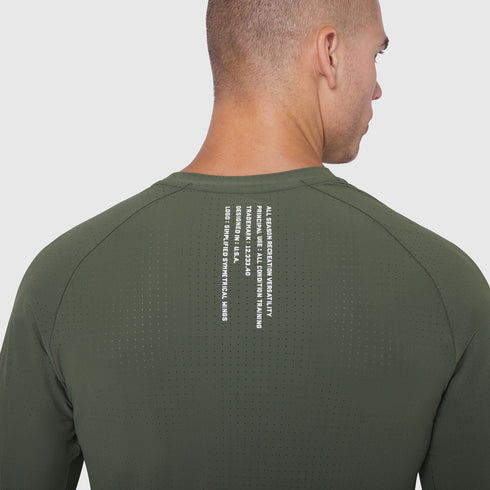 0947. Laser-Vent™ Established Long Sleeve - Olive