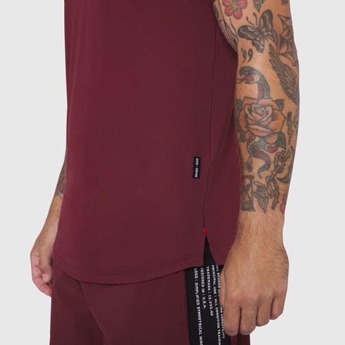 0948. Laser-Vent™ Established Tee - Crimson