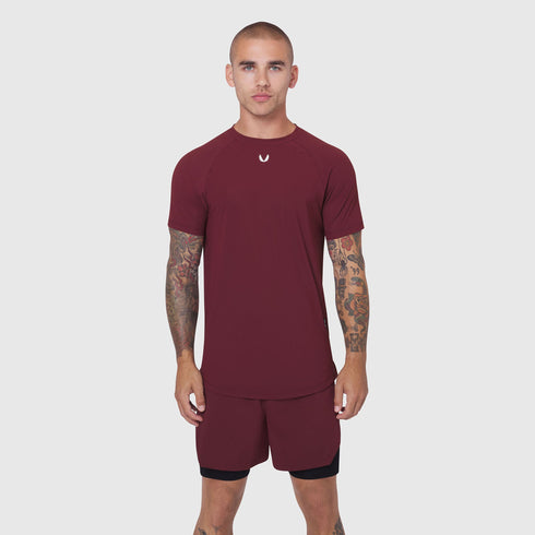 0948. Laser-Vent™ Established Tee - Crimson
