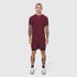 0948. Laser-Vent™ Established Tee - Crimson