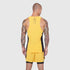 0949. Laser-Vent™ Singlet Tank - Amber/Black