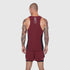 0949. Laser-Vent™ Singlet Tank - Crimson/Black