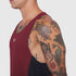 0949. Laser-Vent™ Singlet Tank - Crimson/Black