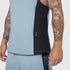 0949. Laser-Vent™ Singlet Tank - Light Sky/Black