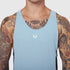 0949. Laser-Vent™ Singlet Tank - Light Sky/Black