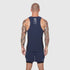 0949. Laser-Vent™ Singlet Tank - Navy/Black