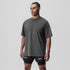 0824. Supima® Oversized Tee - Space Grey