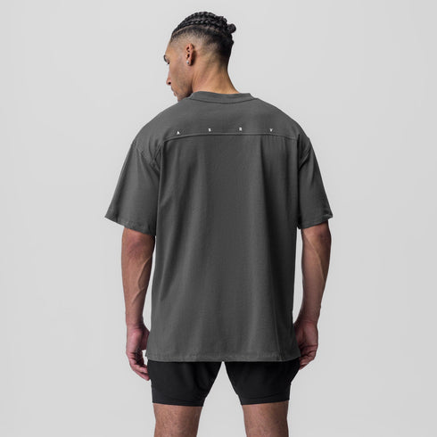 0824. Supima® Oversized Tee - Raven