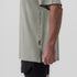 0824. Supima® Oversized Tee - Sage