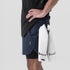 0865. Tetra-Lite® 5" Liner Short - Navy "Wings"/Black