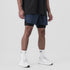0865. Tetra-Lite® 5" Liner Short - Navy "Wings"/Black