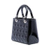 Lady Dior Bag Cannage Quilt Patent Medium