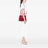 Kelly Handbag Red Togo with Palladium Hardware 28