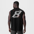 0807. Tech Essential™ Relaxed Cutoff - Black "Infinite Mindset"