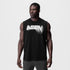 0807. Tech Essential™ Relaxed Cutoff - Black "Signal Lost"