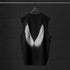 0807. Tech Essential™ Relaxed Cutoff - Black "Signal Lost"