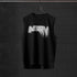 0807. Tech Essential™ Relaxed Cutoff - Black "Signal Lost"