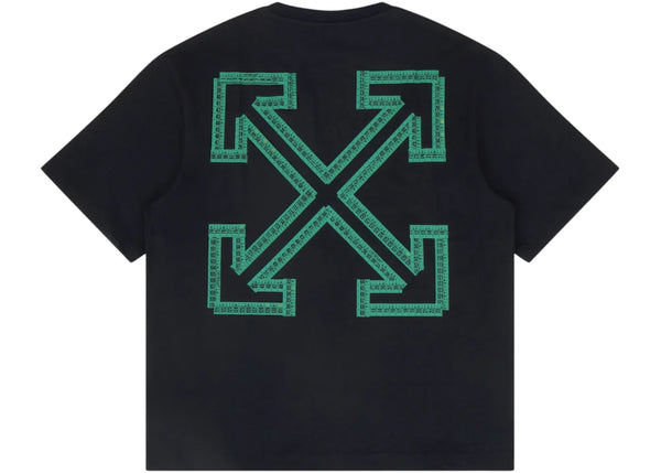OFF-WHITE Tape Arrow Skate Fit Tee Black