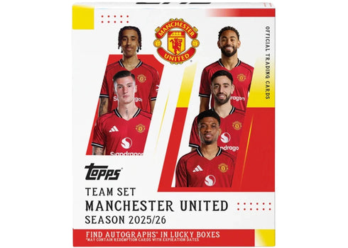 Topps Manchester United Hobby Box 2025-26 Topps Team Set