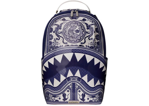 Sprayground Porcelain Tiger Phoenix Shark Backpack Multicolor