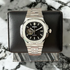 Seiko Mod Nautilus Open Heart | Black
