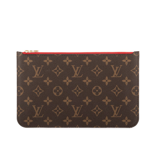Neverfull Pochette Monogram Canvas Large