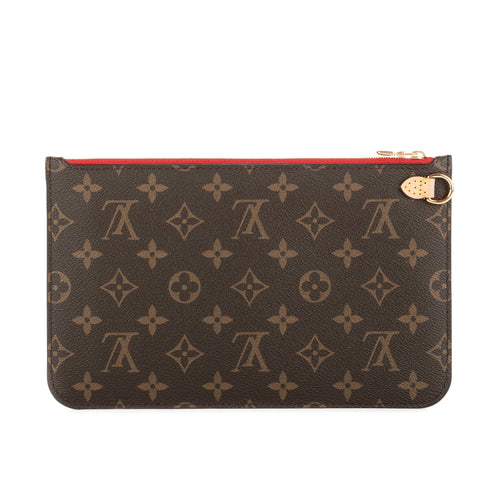 Neverfull Pochette Monogram Canvas Large