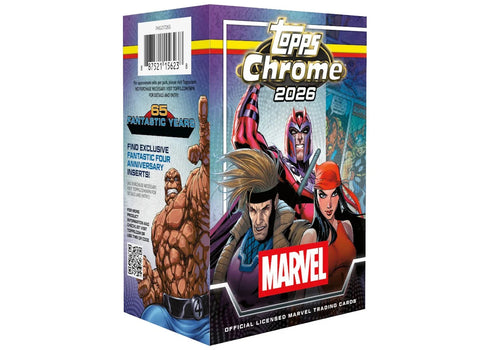 2026 Topps Chrome Marvel Comics Value Box