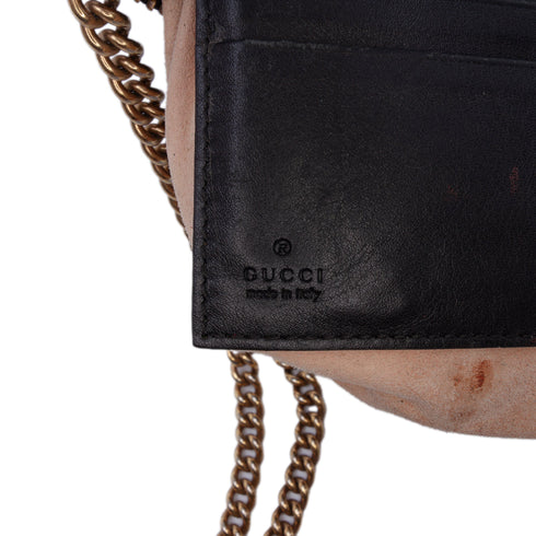 GG Marmont Chain Shoulder Bag Matelasse Leather Mini