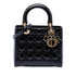Lady Dior Bag Cannage Quilt Patent Medium