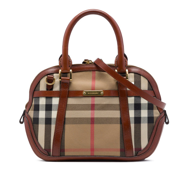 Bridle Orchard Bag House Check Canvas Small