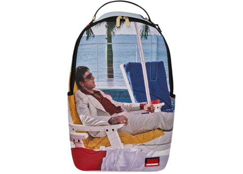 Sprayground Scarface Tony Montana Chillin Backpack Multicolor