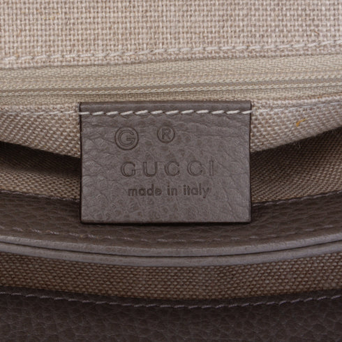 Interlocking Top Handle Bag (Outlet) Leather Medium