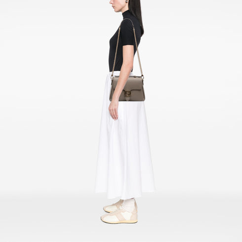 Interlocking Top Handle Bag (Outlet) Leather Medium