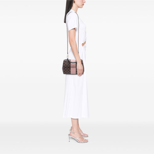 Bond Street Handbag Damier with Leather BB