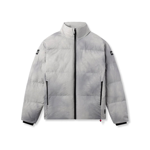 0900. PrimaLoft® Weather-Ready Puffer Jacket - Grey "Wave Dye"