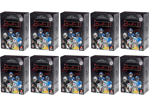 2025 Topps Signature Class Football Value Box 10x Lot