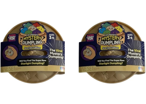 Squishy Bun The Original Mystery "Dumpling" (Starlight Chase Version) Blind Box 2x Lot