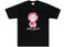 BAPE ABC Camo Baby Milo (SS25) Tee Black/Pink