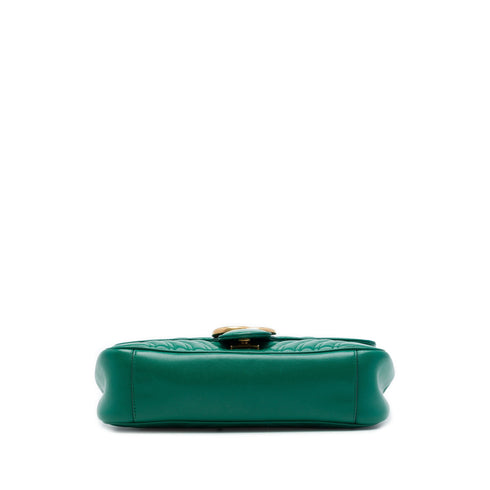 GG Marmont Flap Bag Matelasse Leather Small